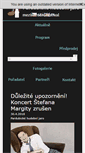 Mobile Screenshot of pardubickehudebnijaro.cz